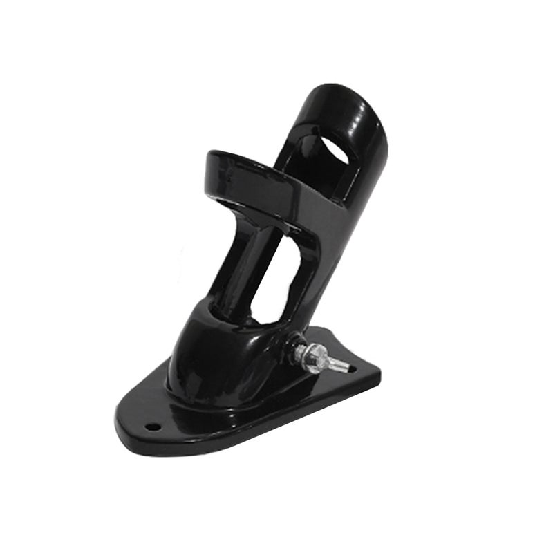 Flag Pole Holder Two Positions Flag Pole Mounting Bracket 1 Inch Inner Diameter Aluminum Alloy Flag Holder with Hardware - Image 1