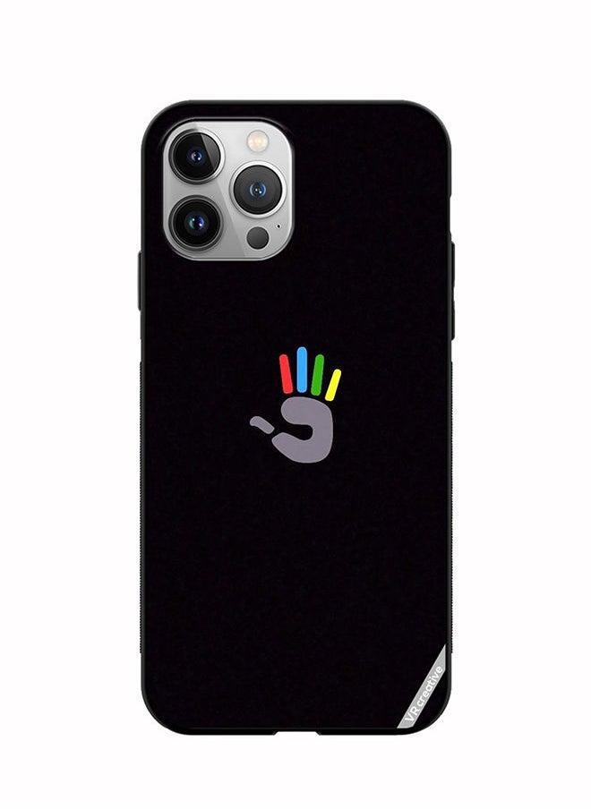 VR CREATIVE Protective Case Cover For Apple iPhone 11 Pro Max Colorful Hand Design Multicolour  - Image 1