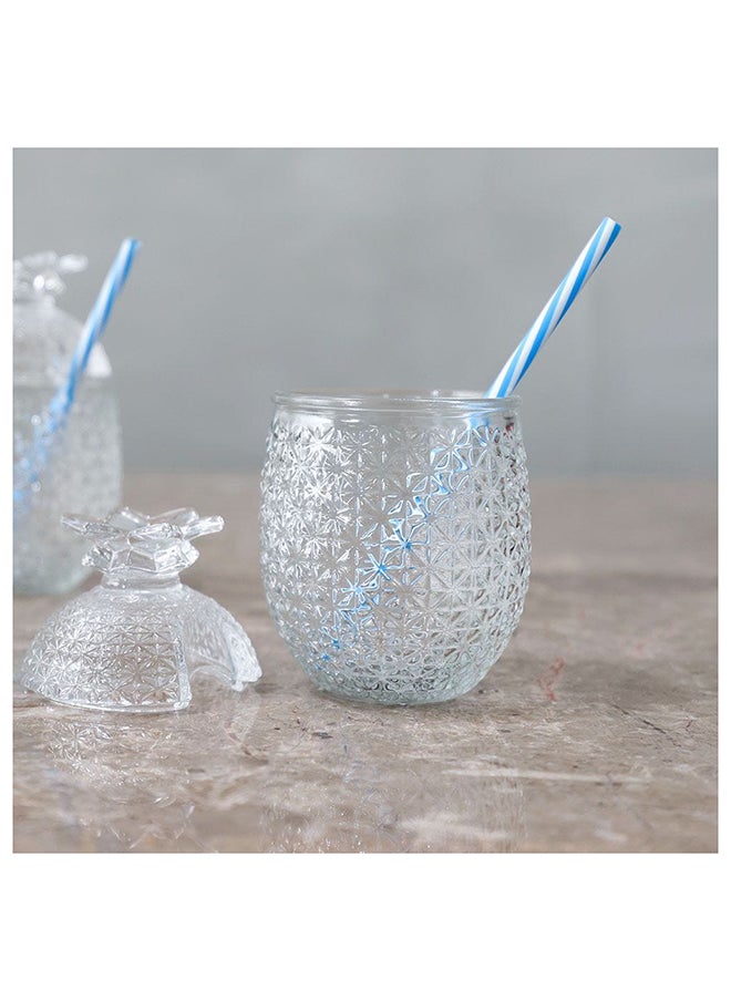 DANUBE HOME Mysteva 2 Piece Pineapple Cups Set With Straw 550Ml L 20 x W 10 x H 15 Cm  - Image 4