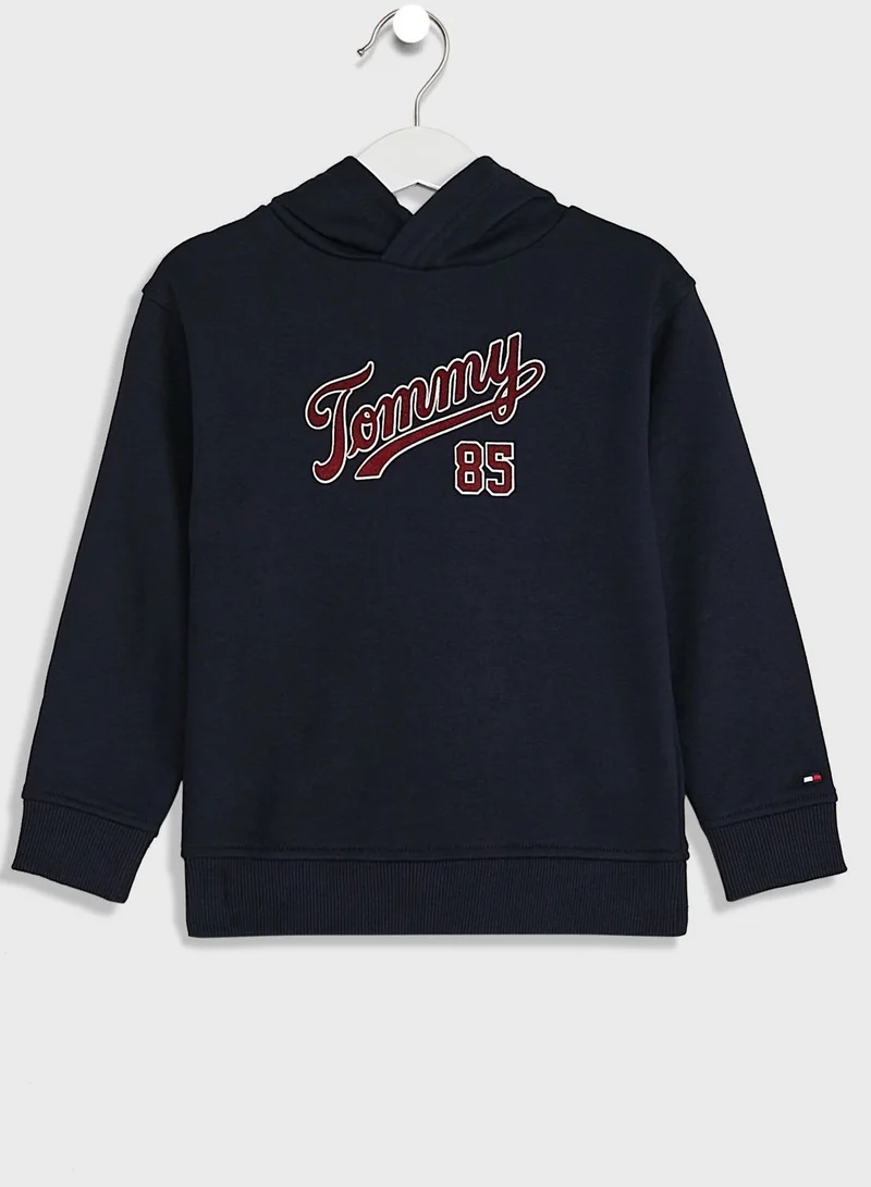 TOMMY HILFIGER Kids Slogan Hoodie