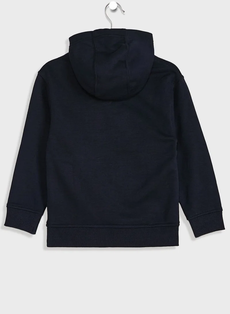 TOMMY HILFIGER Kids Slogan Hoodie
