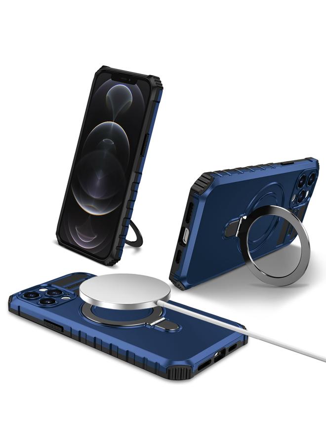 Zaboon Case For iPhone 12 Pro Max MagSafe Magnetic Holder Phone Case - Image 1