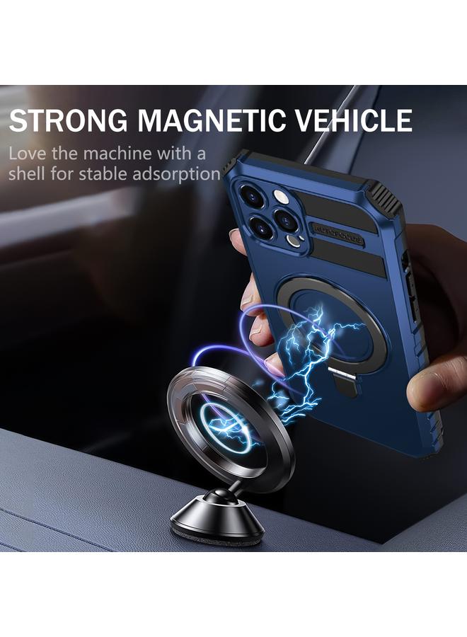 Zaboon Case For iPhone 12 Pro Max MagSafe Magnetic Holder Phone Case - Image 2