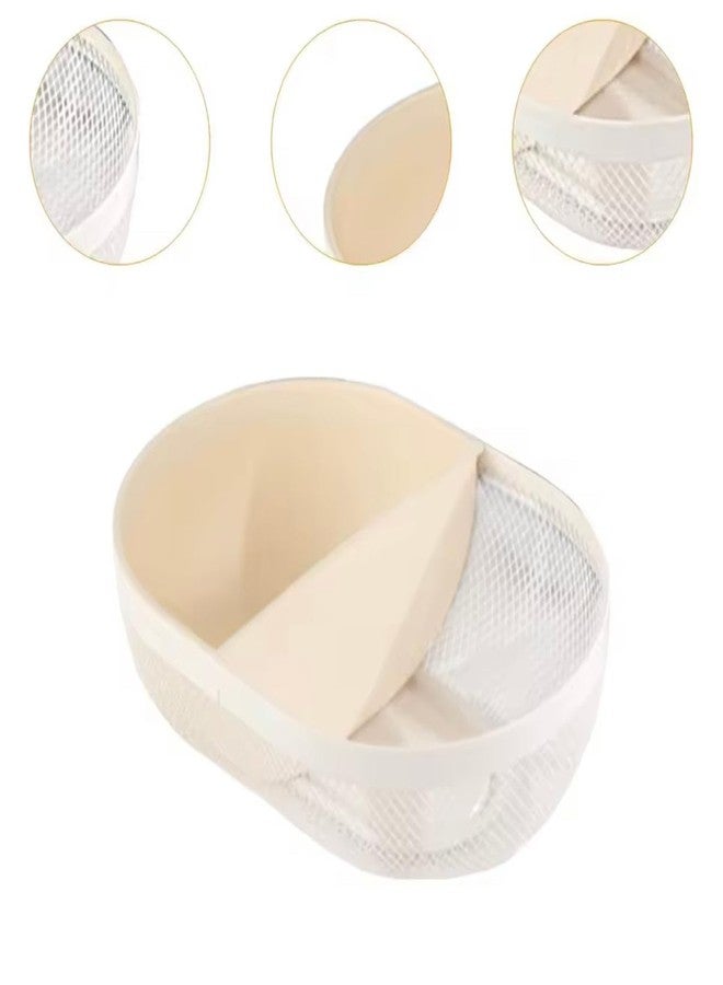 BLISSBORN Premium Metal Mesh Storage Basket for Kitchen, Office & Home | Multipurpose Organizer Basket for Fruits, Vegetables, Stationery & Cosmetics (White, Pack of 1) - Image 4