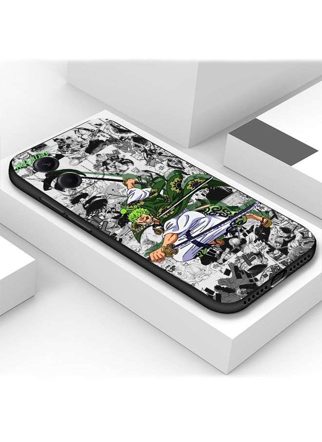 Generic - Protective Shockproof Case Cover For Xiaomi Redmi Note 12 5G One Piece Zoro fashion manga design Drawing - Image 1
