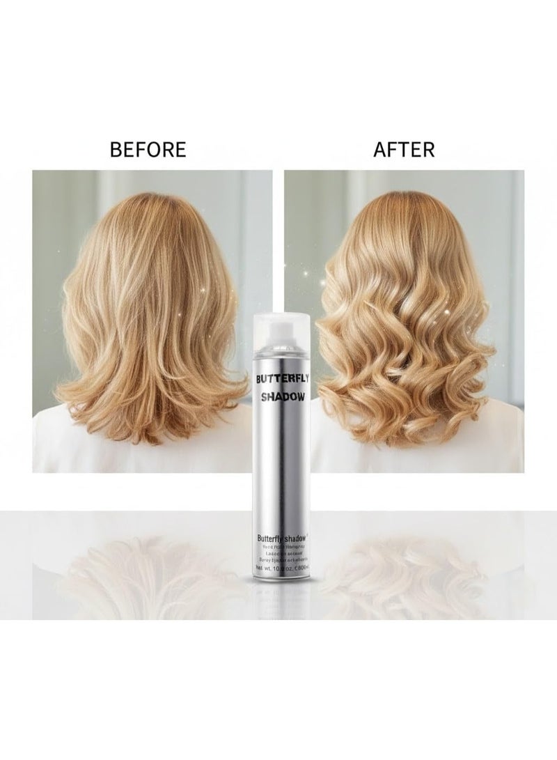 Butterfly Shadow 600 ML Strong holding spray for hair styles - Image 4