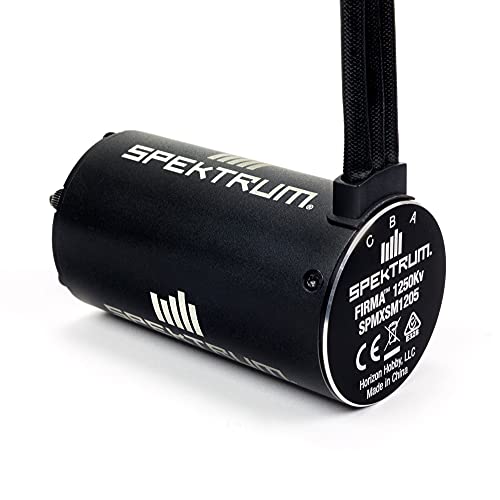 SPEKTRUM محرك سبكتروم فيرما بدون فرش، 1250Kv، 6.5mm رصاصة، 8mm عمود، SPMXSM1205 - Image 4