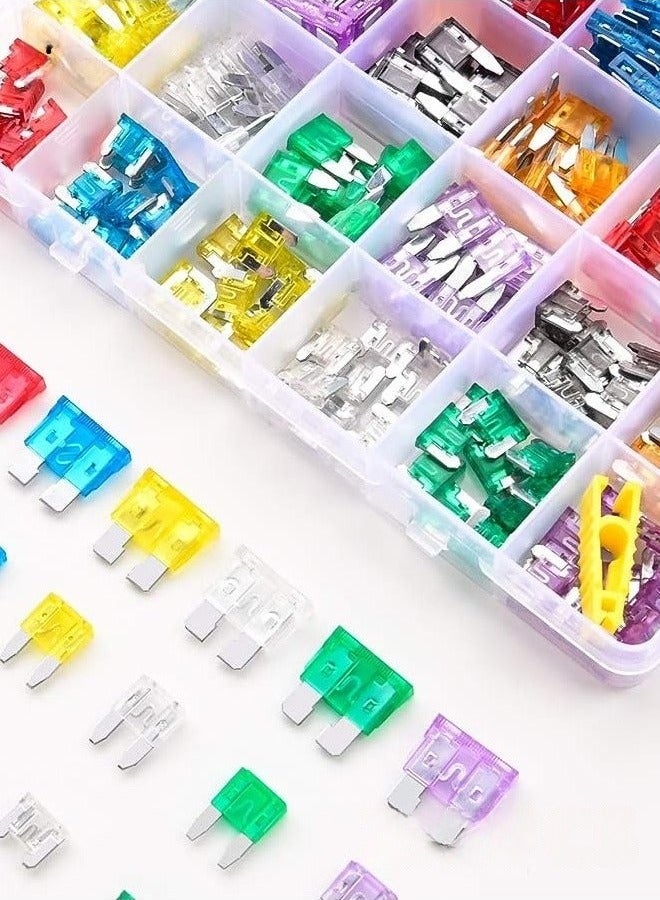 Generic 272pcs Standard Auto Blade Replacement Fuse, Mini Thin Fuse Combo, Fuses for Cars Boats Trucks SUVs, 2A 5A 10A 15A 20A 25A 30A 35A  - Image 4