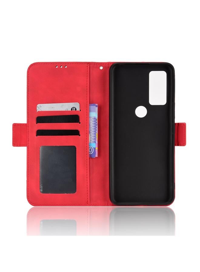 Zaboon Case For Cricket Dream 5G / AT&T Radiant Max 5 Skin Feel Calf Pattern Leather Phone Case - Image 5