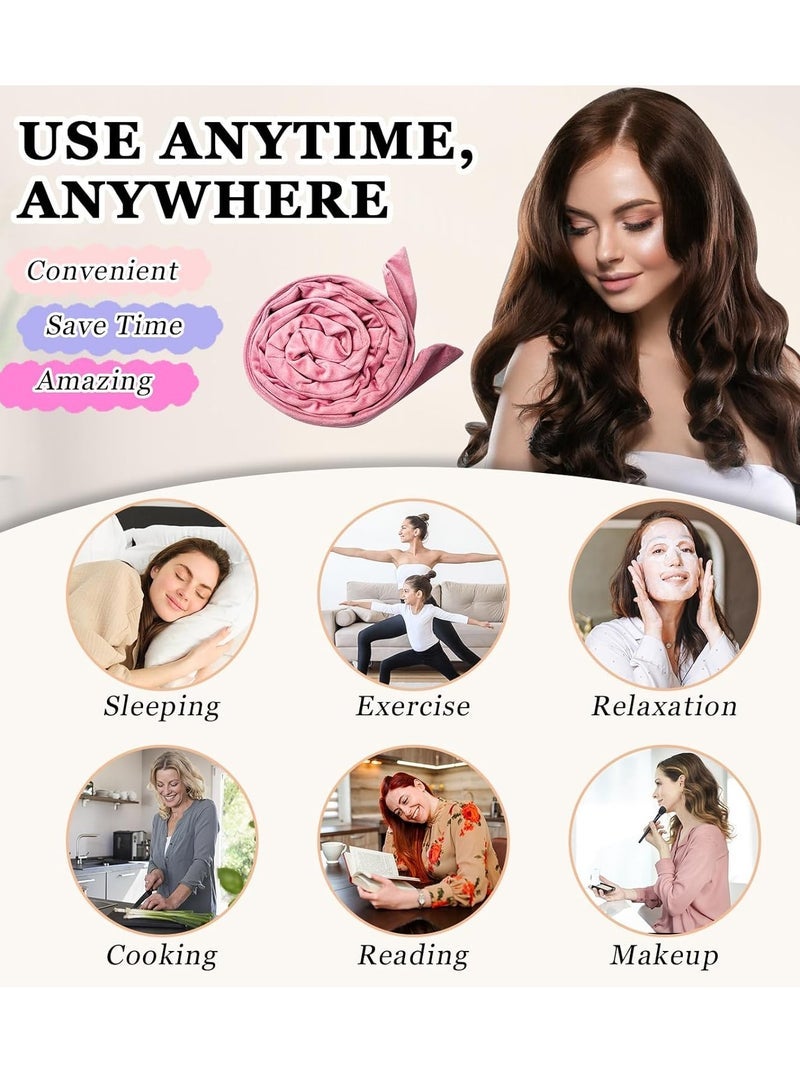 general Heatless Curling Rod Headband, Upgraded Heatless Curls Soft Hair Curler to Sleep In, Overnight Hair Rollers No Heat Curls, Hair Styling Kit for Girls with Long and Medium Hair, Gifts for Women - Image 2