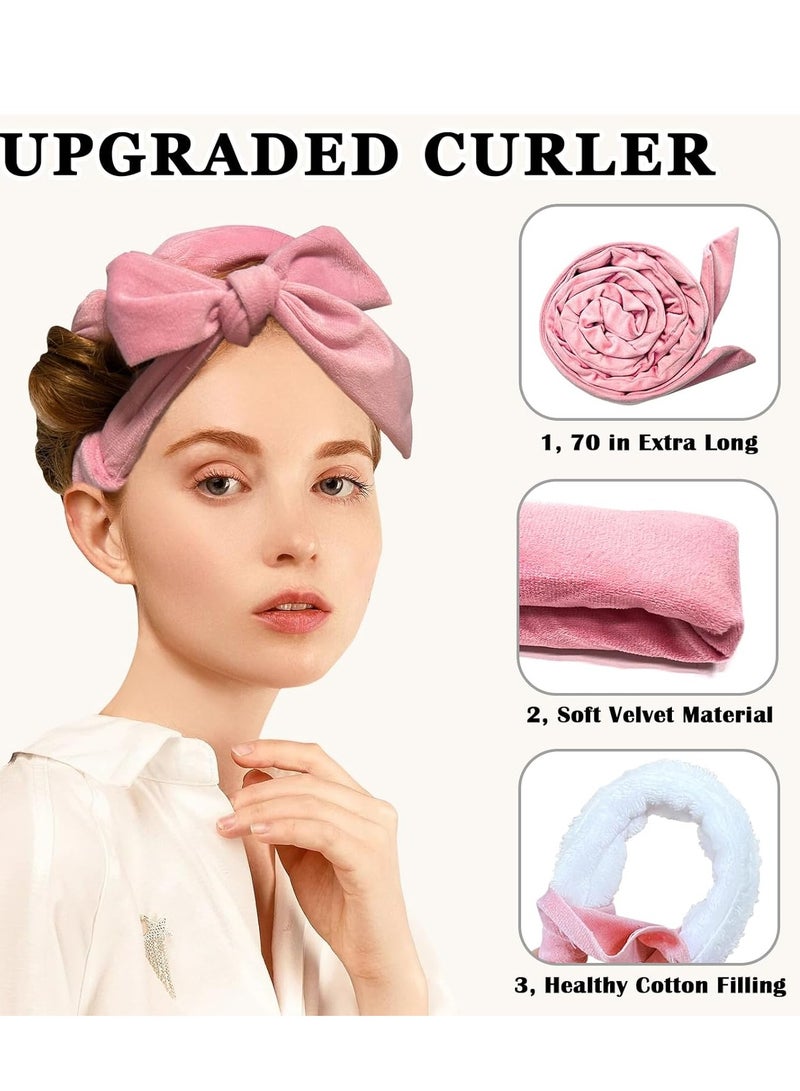 general Heatless Curling Rod Headband, Upgraded Heatless Curls Soft Hair Curler to Sleep In, Overnight Hair Rollers No Heat Curls, Hair Styling Kit for Girls with Long and Medium Hair, Gifts for Women - Image 4
