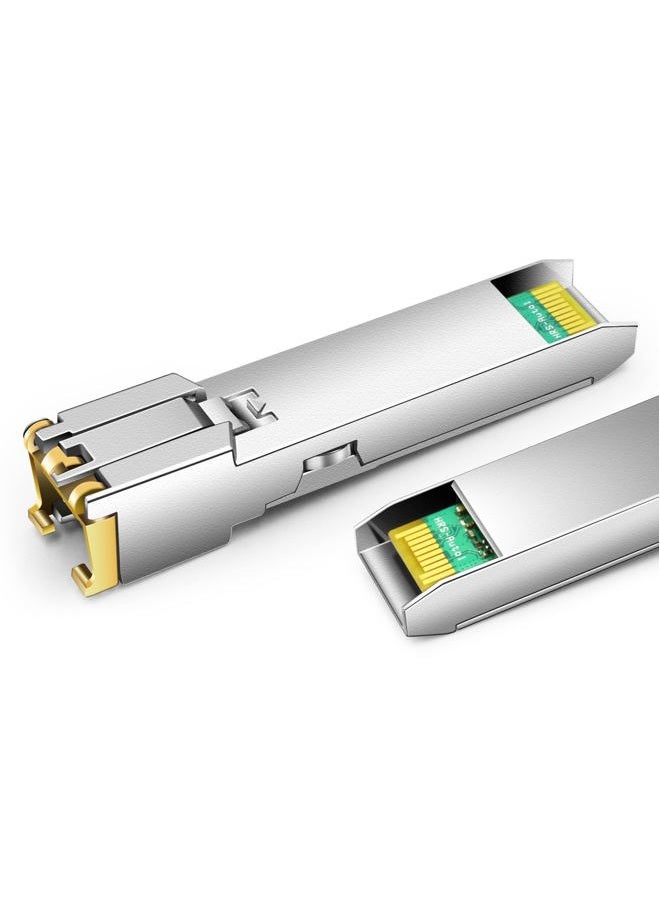 fiber mall SFP to RJ45 for Cisco GLC-T GLC-TE SFP-GE-T Ubiquiti Unifi UF-RJ45-1G Netgear AGM734 Mikrotik S-RJ01D Link Finisar 1000BASE-T SFP Copper RJ-45 100m Transceiver Module - Image 4