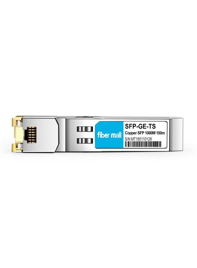 fiber mall SFP to RJ45 for Cisco GLC-T GLC-TE SFP-GE-T Ubiquiti Unifi UF-RJ45-1G Netgear AGM734 Mikrotik S-RJ01D Link Finisar 1000BASE-T SFP Copper RJ-45 100m Transceiver Module - Image 5