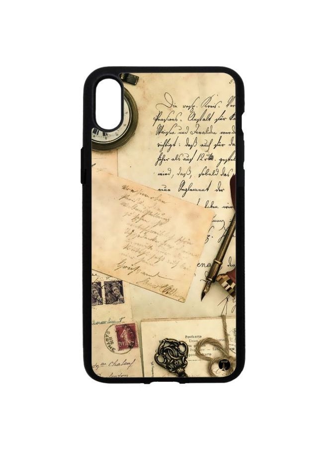 BP - PRINTED Phone Cover FOR IPHONE X MAX Vintage Letter And Envelope Picture - Image 1