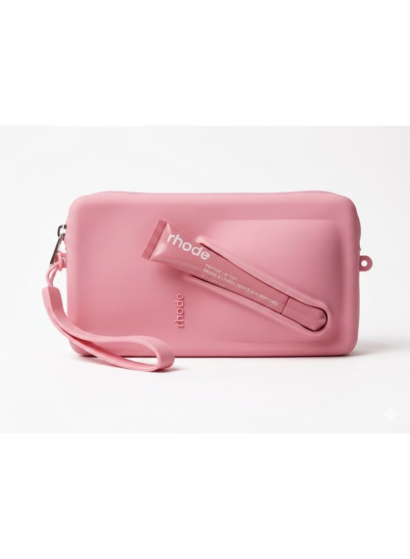 rhode LIPSTICK  AND BAG FOR  MOBILE PHONE/LADIES BAG /GIRLS TRENDING BAG - Image 1
