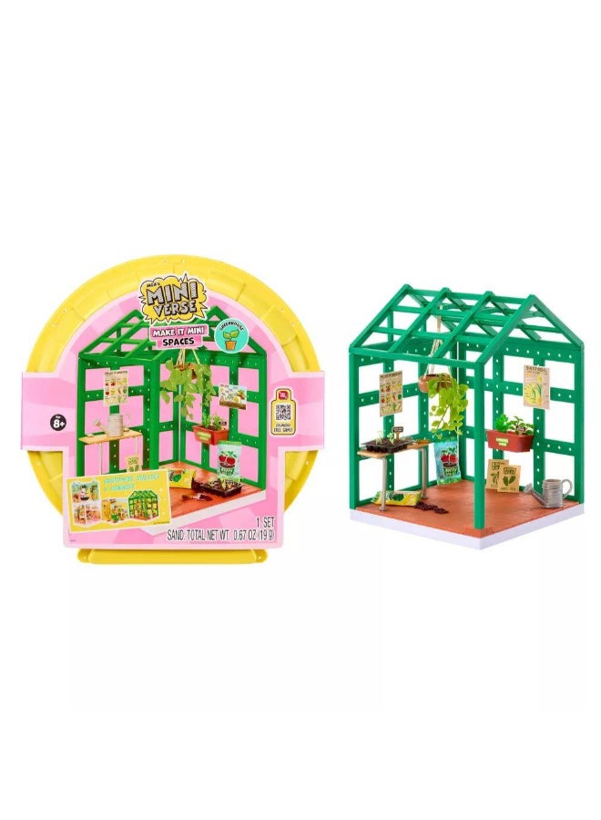 Miniverse Make It Mini Spaces Greenhouse Playset (100+ Pieces) - Image 1