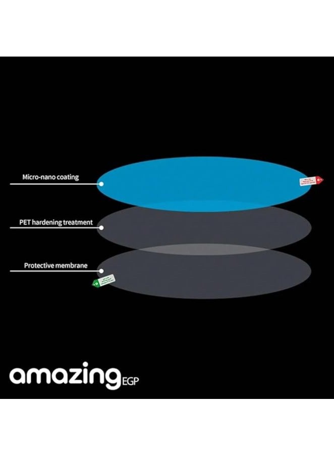 amazing.EGP The Pack Car Side Mirror Protective Film, Anti-Fog and Waterproof Nano Coating, 2 Pack - Image 4