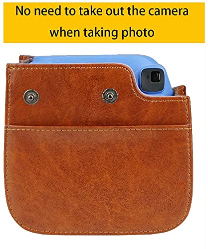 FotoCart Camera Compact Bag for Instax Mini 11 Instant Camera and also use with Mini 8, Mini 9 & Mini 10 Instax Camera (Brown) - Image 4