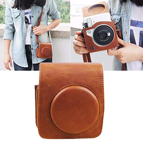 FotoCart Camera Compact Bag for Instax Mini 11 Instant Camera and also use with Mini 8, Mini 9 & Mini 10 Instax Camera (Brown) - Image 2