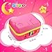 OUKNAK Hard Travel Case Compatible with Little Tikes for Story Dream Machine Books Starter Set Protective Hard Case Container for Storytime Audio Play Real for Littles Character Collection Pink - Image 4