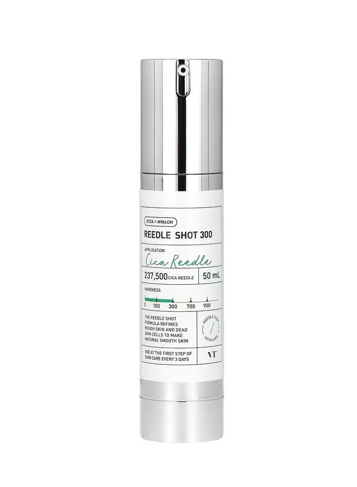 VT COSMETICS CICA Reedle Shot 300 Essence | Intensive Face Essence Centella Complex, Hyaluronic Acid, Green Propolis Extract  50ml - Image 1