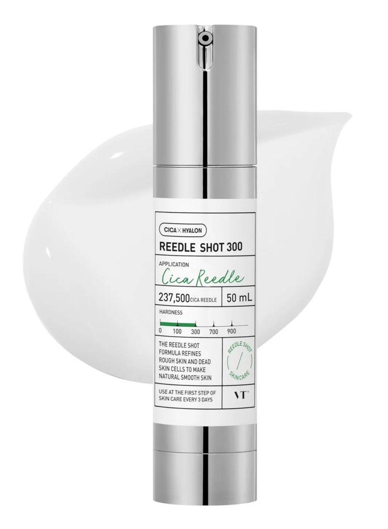 VT COSMETICS CICA Reedle Shot 300 Essence | Intensive Face Essence Centella Complex, Hyaluronic Acid, Green Propolis Extract  50ml - Image 2