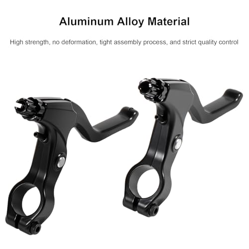 Chooee Bicycle Brake Lever,Mountain Bike Handlebar Brake Lever for MTB, Short Black - Image 4