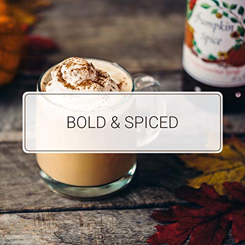 Monin - Pumpkin Spice Syrup, Hints of Nutmeg and Cinnamon, Natural Flavors, Great for Lattes, Mochas, Steamers, Teas, Ciders and Dessert Cocktails, Non-GMO, Gluten-Free (750 ml) - Image 3
