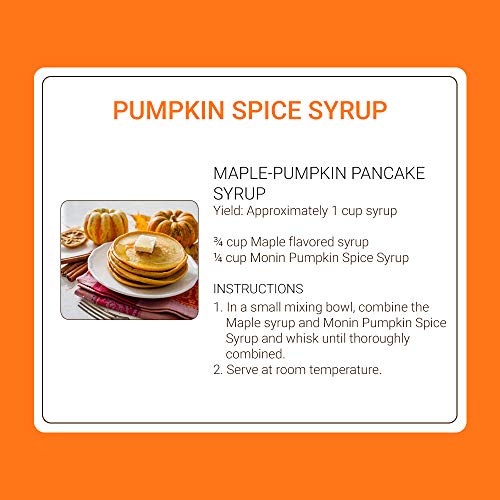Monin - Pumpkin Spice Syrup, Hints of Nutmeg and Cinnamon, Natural Flavors, Great for Lattes, Mochas, Steamers, Teas, Ciders and Dessert Cocktails, Non-GMO, Gluten-Free (750 ml) - Image 5