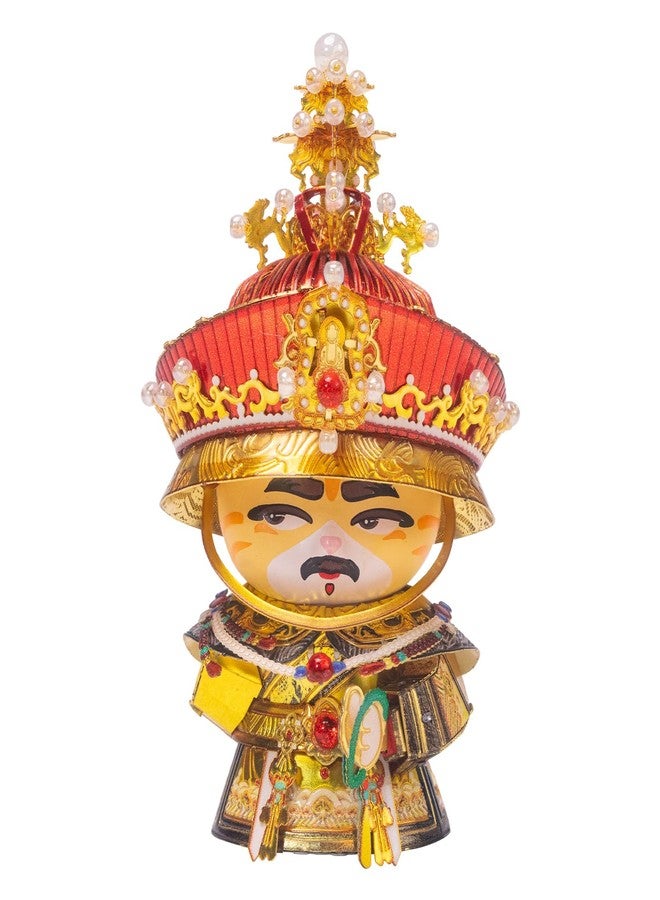 MU 3D Metal Puzzles for Adult BuildingTV Series Empresses in The Palace Emperor Kitty, The Legend of Zhen Huan Cat Themed Metal Models Kits Miniature Build, Assembling DIY Sets Home Desk Office Decor - Image 1