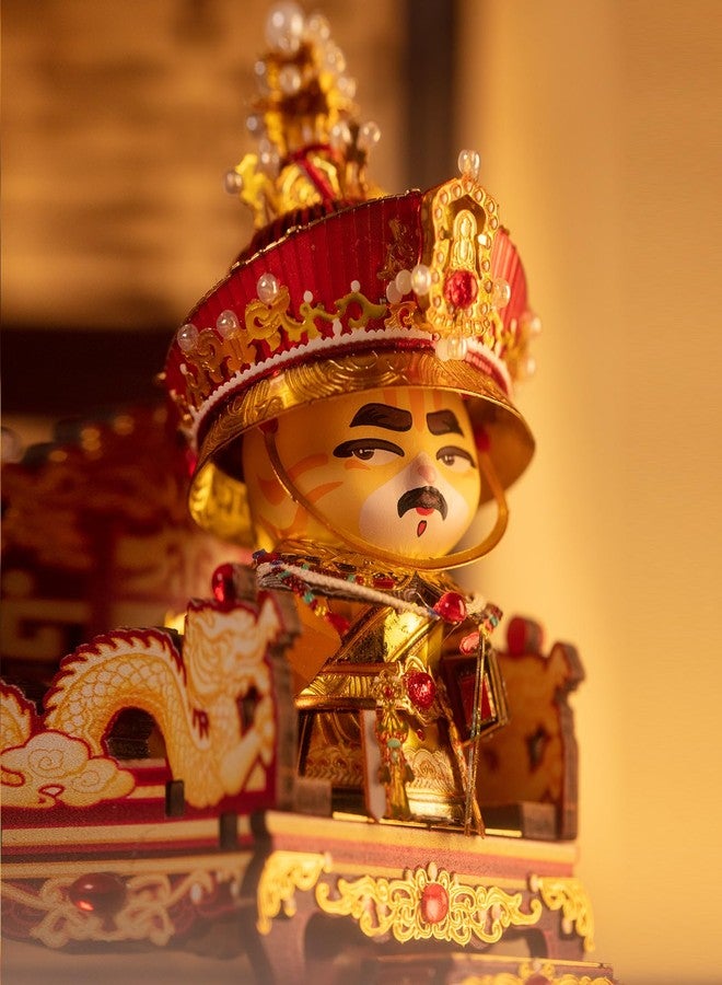 MU 3D Metal Puzzles for Adult BuildingTV Series Empresses in The Palace Emperor Kitty, The Legend of Zhen Huan Cat Themed Metal Models Kits Miniature Build, Assembling DIY Sets Home Desk Office Decor - Image 4