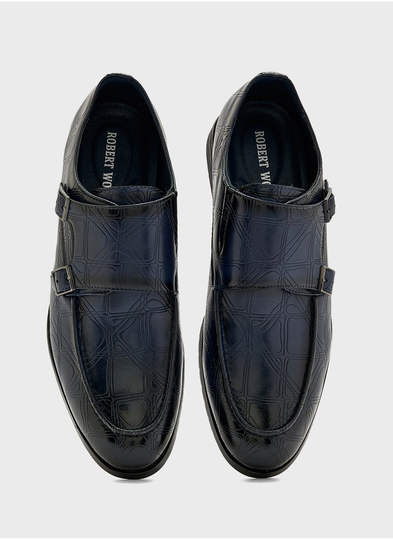 Robert Wood - Formal Monk Slip Ons - Image 1