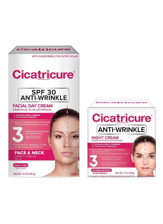 CICATRICURE Antiwrinkle Day + Night Cream (Bundle)  - Image 2