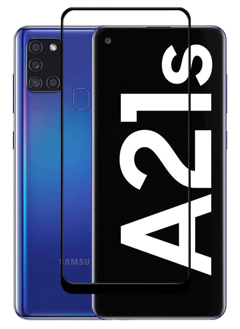 ACLIX Antistatic ESD Dustproof Premium Quality High Definition Tempered Glass Screen Protector Designed For Samsung Galaxy A21s - Image 1