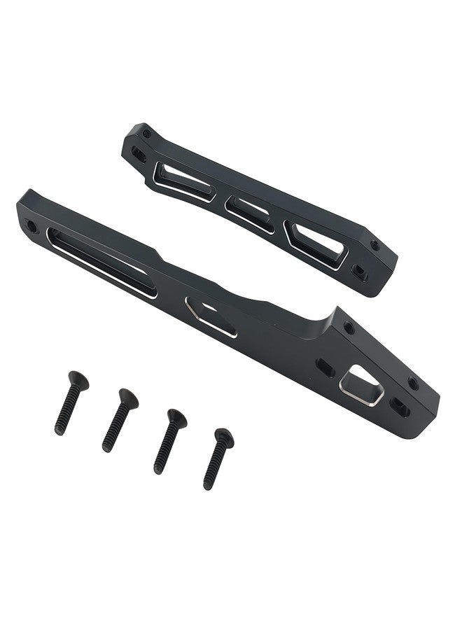 Ruivexi Heavy Duty RC Aluminum Chassis Brace Upgrade Kit for ARRMA 1/8 Kraton 6S BLX V6 - Front & Rear Alloy Reinforced Rods, CNC Machined RC Car Replacement Parts (Black) - Image 5