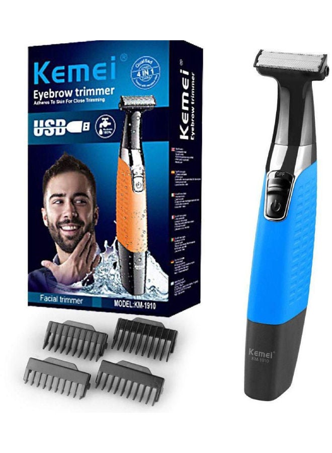 Km-1910 Eyebrow Trimmer- Blue-Orange