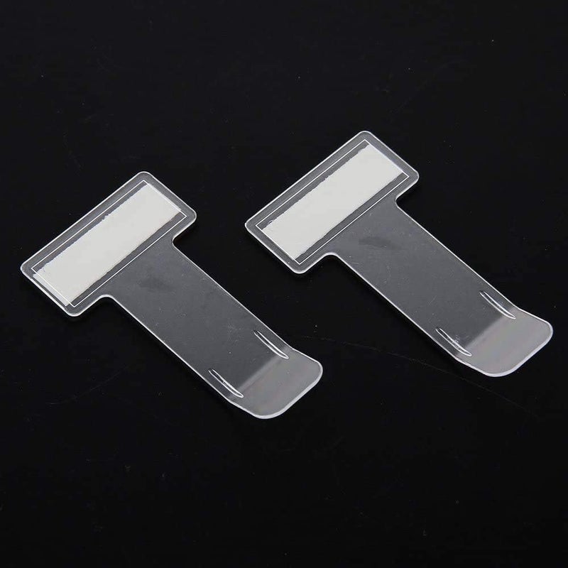 IDEA CHASERS Car ClipTransparent Invoice Ticket Folder Car Windscreen Window Parking Permits Ticket Holder Clip (Pack of 1) - Image 1