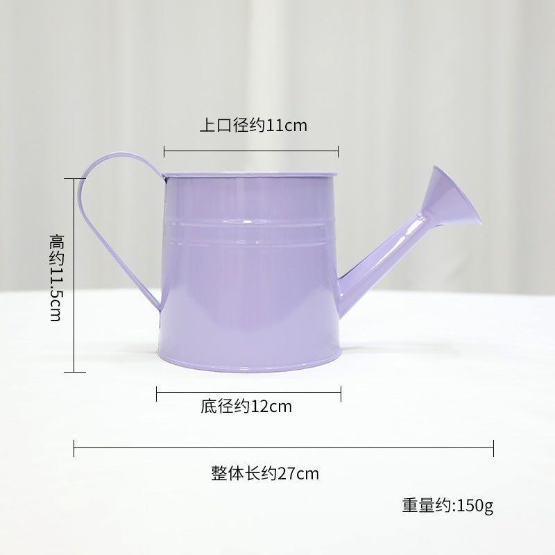 Cross-border New Teachers Day Color Creative Sprinkler Bottle Flower Arrange Flower Handmade Gift Packaging Ornaments Flower Pot Off-white - Image 2