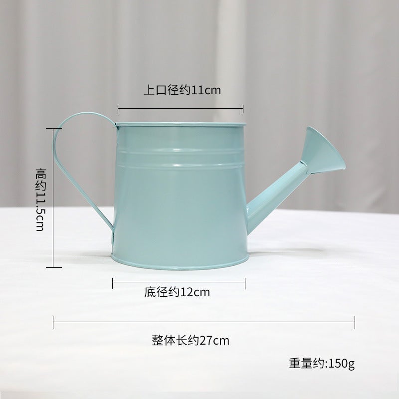 Cross-border New Teachers Day Color Creative Sprinkler Bottle Flower Arrange Flower Handmade Gift Packaging Ornaments Flower Pot Off-white - Image 5