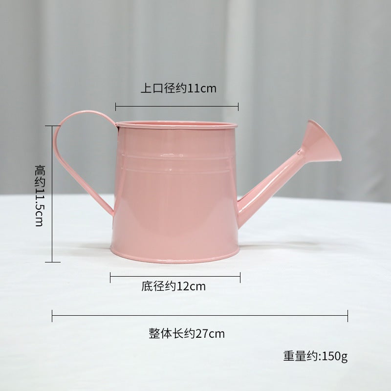 Cross-border New Teachers Day Color Creative Sprinkler Bottle Flower Arrange Flower Handmade Gift Packaging Ornaments Flower Pot Off-white - Image 3