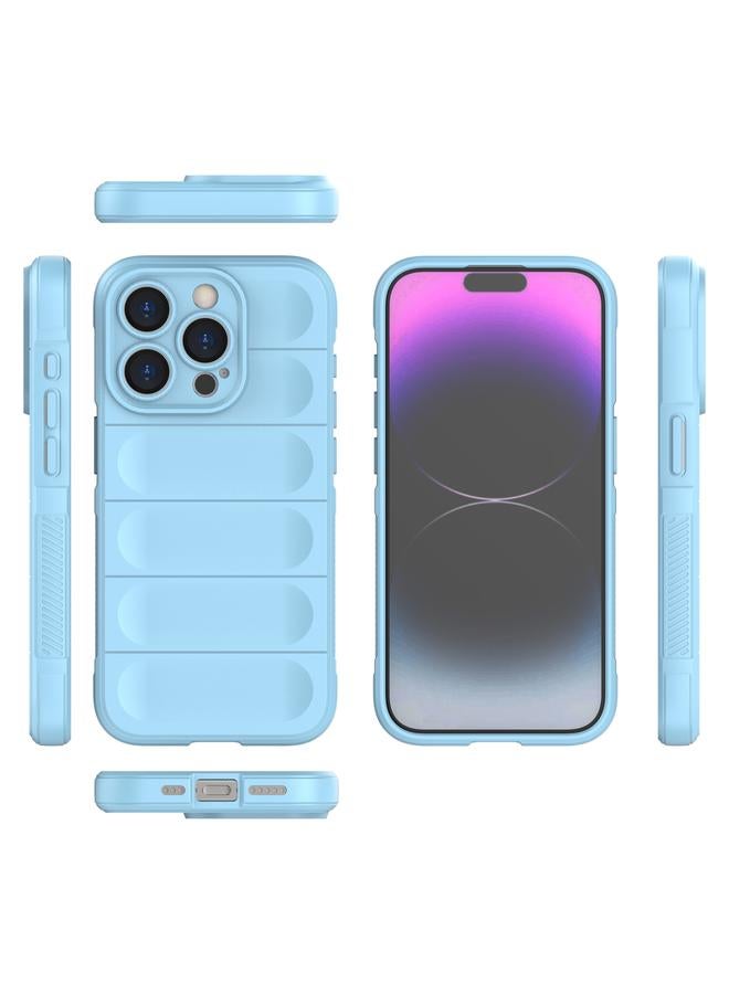 S-TOP Case For iPhone 15 Pro Magic Shield TPU + Flannel Phone Case - Image 3