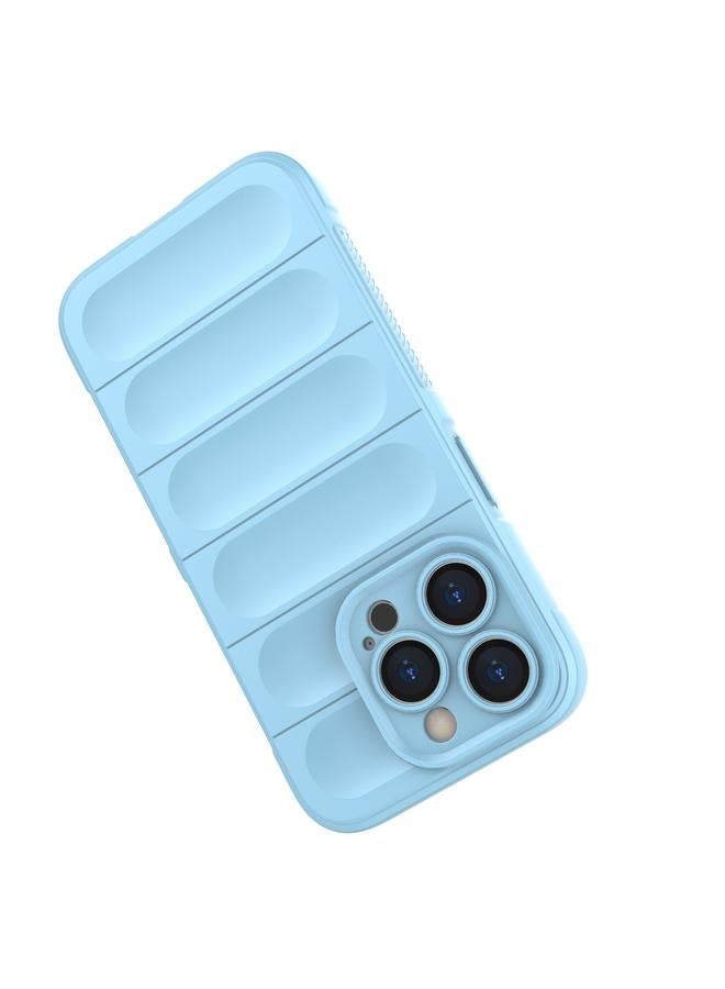 S-TOP Case For iPhone 15 Pro Magic Shield TPU + Flannel Phone Case - Image 5