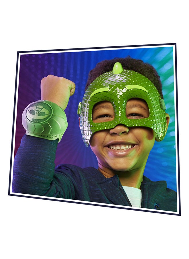 PJMASKS - Pj Masks Gekko Power Pack Preschool Toy Set With 2 Pj Masks Action Figures Vehicle Wristband And Costume Mask For Kids Ages 3 And Up - Image 1