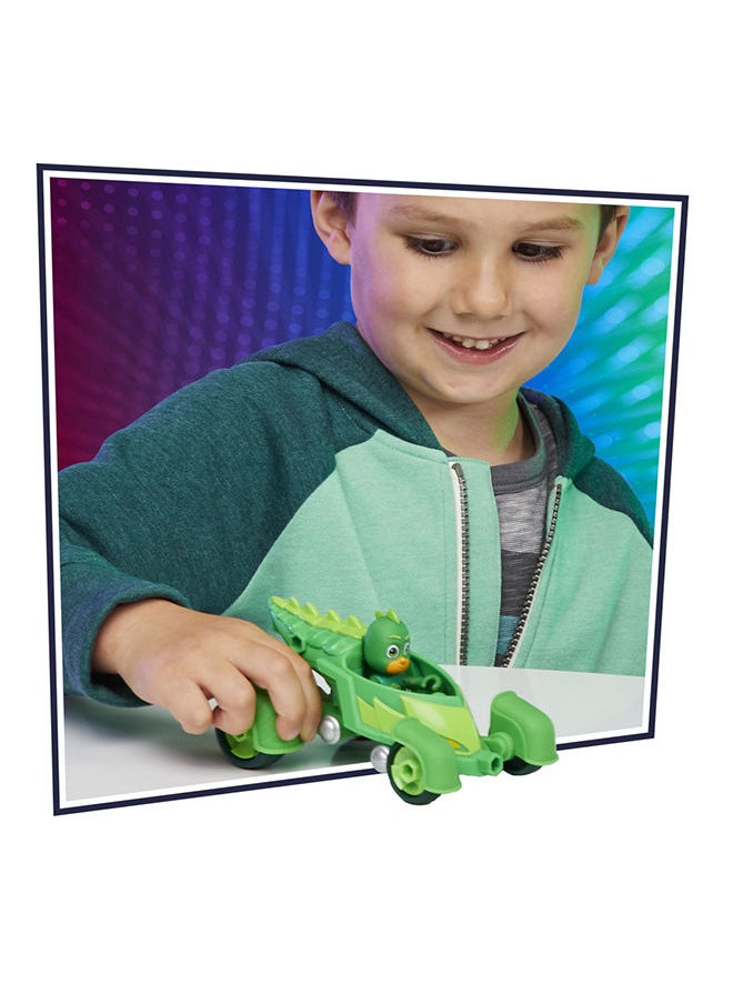 PJMASKS - Pj Masks Gekko Power Pack Preschool Toy Set With 2 Pj Masks Action Figures Vehicle Wristband And Costume Mask For Kids Ages 3 And Up - Image 1