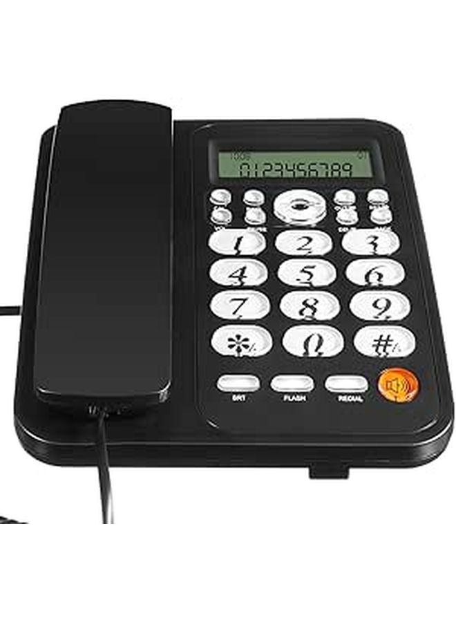 Classic Corded Telephone with Caller ID Call Rejection and Call Forwarding for Home Office - Image 1