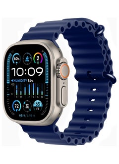 Generic T2000 Ultra 2 Smart Watch SERIES 9 - Dark Blue  - Image 1