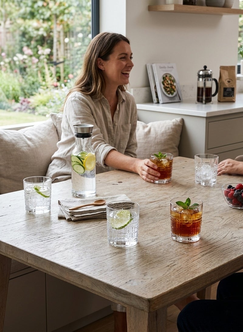 LAV 6-Piece BRIT Soft Drinking Glass Set Clear 325ML - Image 3