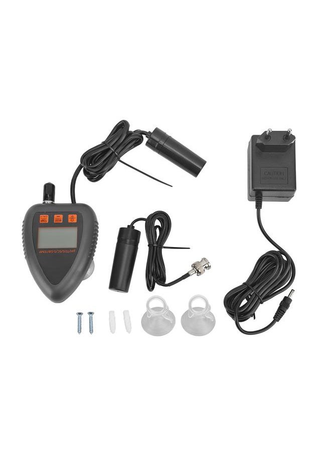 Thoraya Water Quality Tester Accurate Digital Water Tester PH EC TDS SG TEMP 5 in 1 Water Test Meter for Hydroponics Aquariums EU Plug 230V  - Image 1