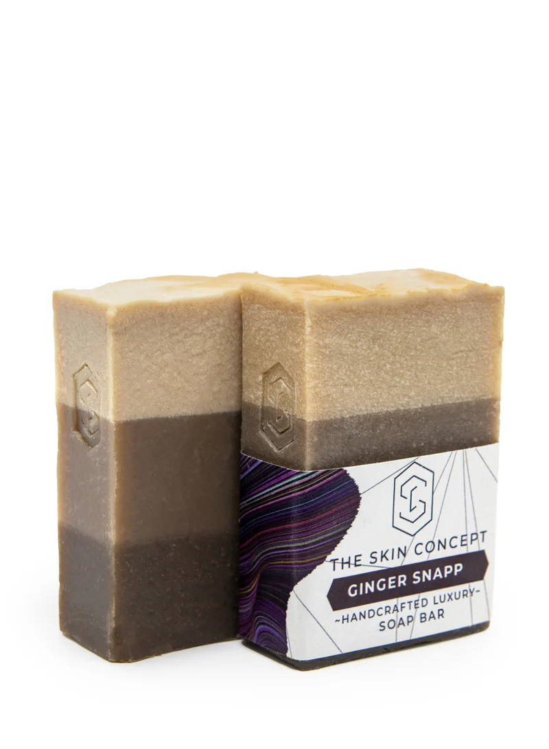 The Skin Concept  The Skin Concept Artisanal Soap Bar - Ginger Biscotti - Handmade, Vegan for Women | Best Price UAE