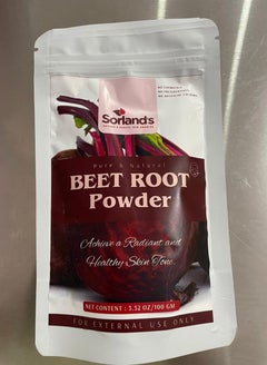 Sorland's Pure Beet Root Powder -100 Gram For Healthy Skin Tone And ...